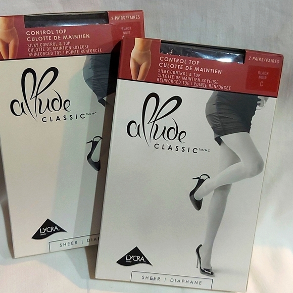 NIB No tags 6 pairs of Control Top Sheer Panty hose - Picture 1 of 6